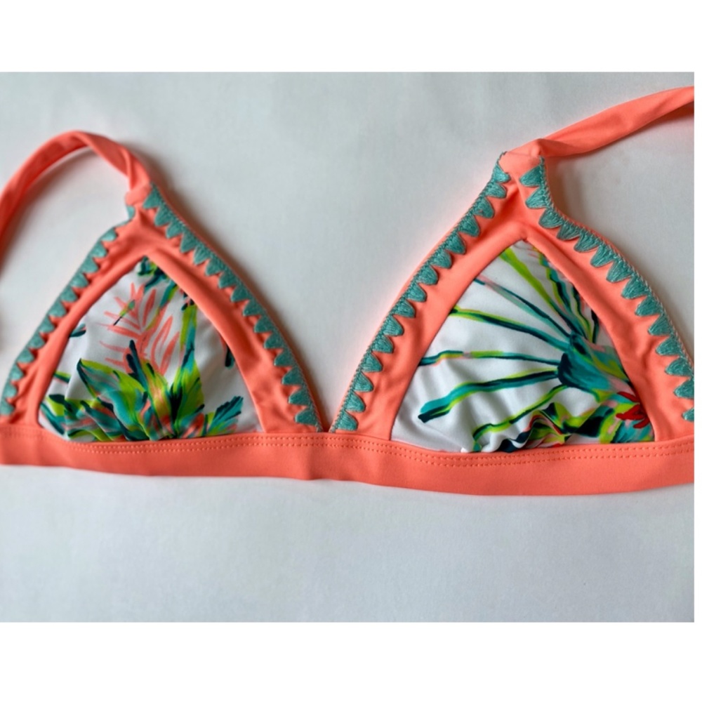 Print Bikini Top